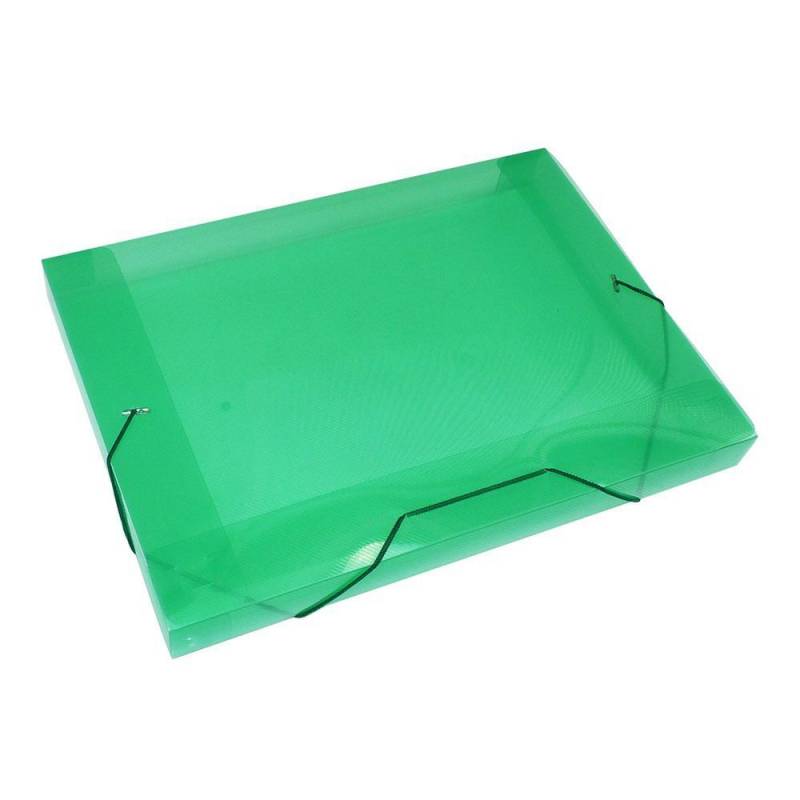PASTA ABA ELÁSTICO MINI 250x165x20mm VERDE - ACP ACP