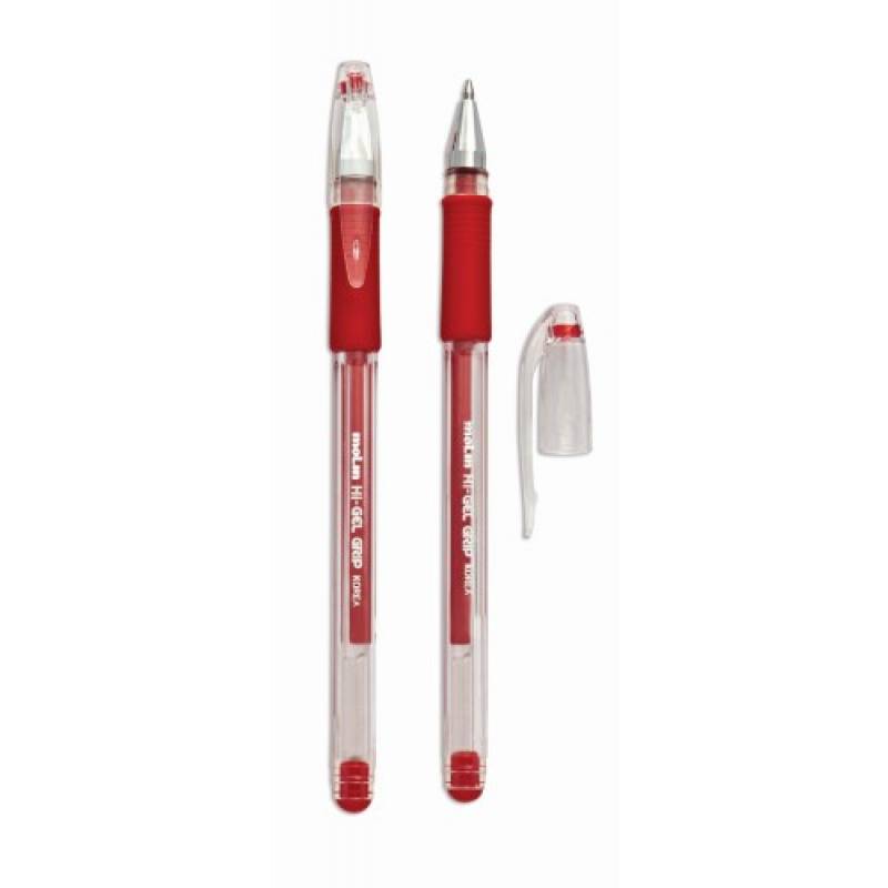 CANETA GEL GRIP VERMELHA - MOLIN  MOLIN