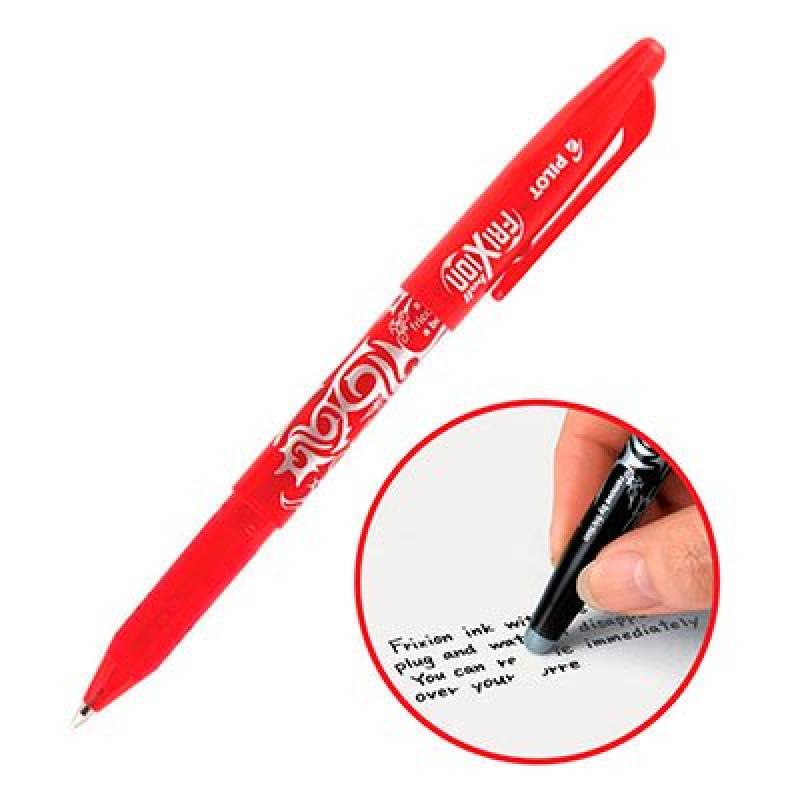 CANETA ESFEROGRÁFICA FRIXION BALL APAGÁVEL 0.7mm VERMELHA - PILOT PILOT