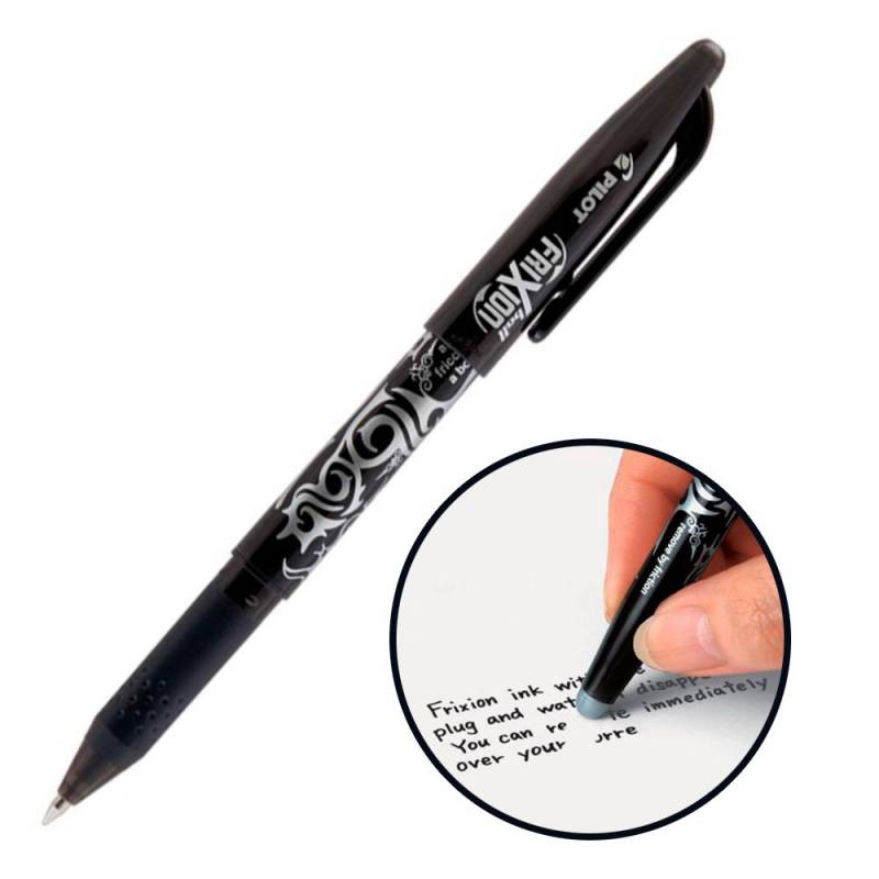CANETA ESFEROGRÁFICA FRIXION BALL APAGÁVEL 0.7mm PRETA - PILOT PILOT
