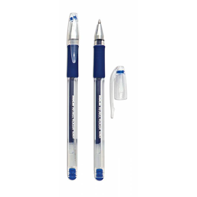 CANETA GEL GRIP AZUL - MOLIN  MOLIN