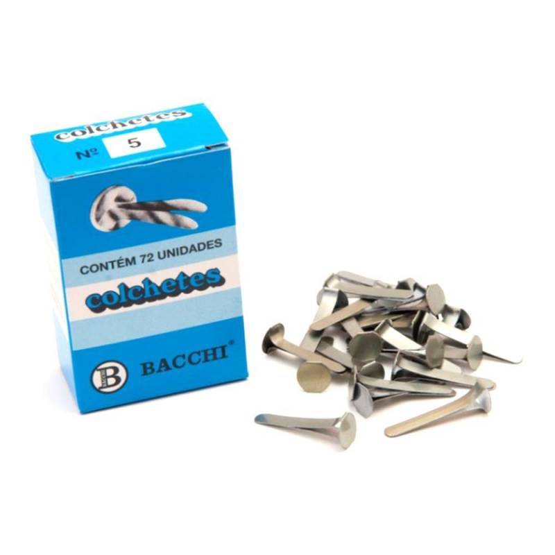 COLCHETE Nº 5 C/ 72 Unid. - BACCHI BACCHI