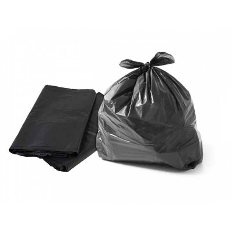SACO DE LIXO PRETO 20L 38cmx50cmx0,04 c/ 100 Unid. - VIVA PACK VIVA PACK