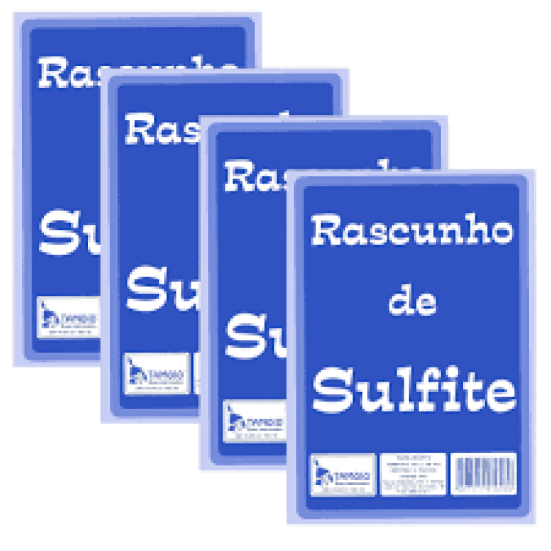 BLOCO RASCUNHO COM PICOTE C/ 50Fls - TAMOIO  TAMOIO