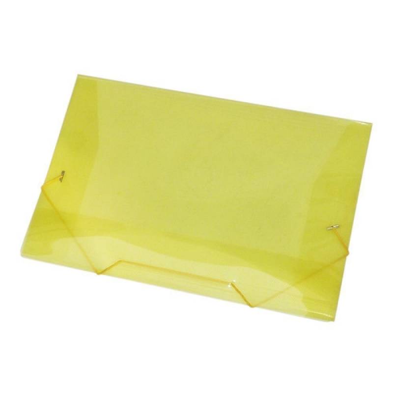PASTA ABA ELÁSTICO OFÍCIO 335x245mm AMARELO - ACP ACP
