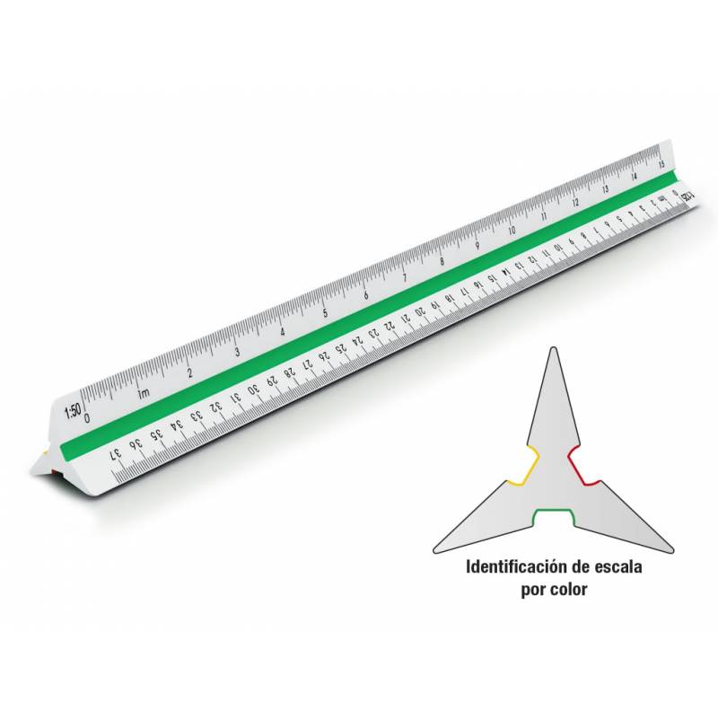 ESCALIMETRO TRIANGULAR 15cm - MAPED MAPED