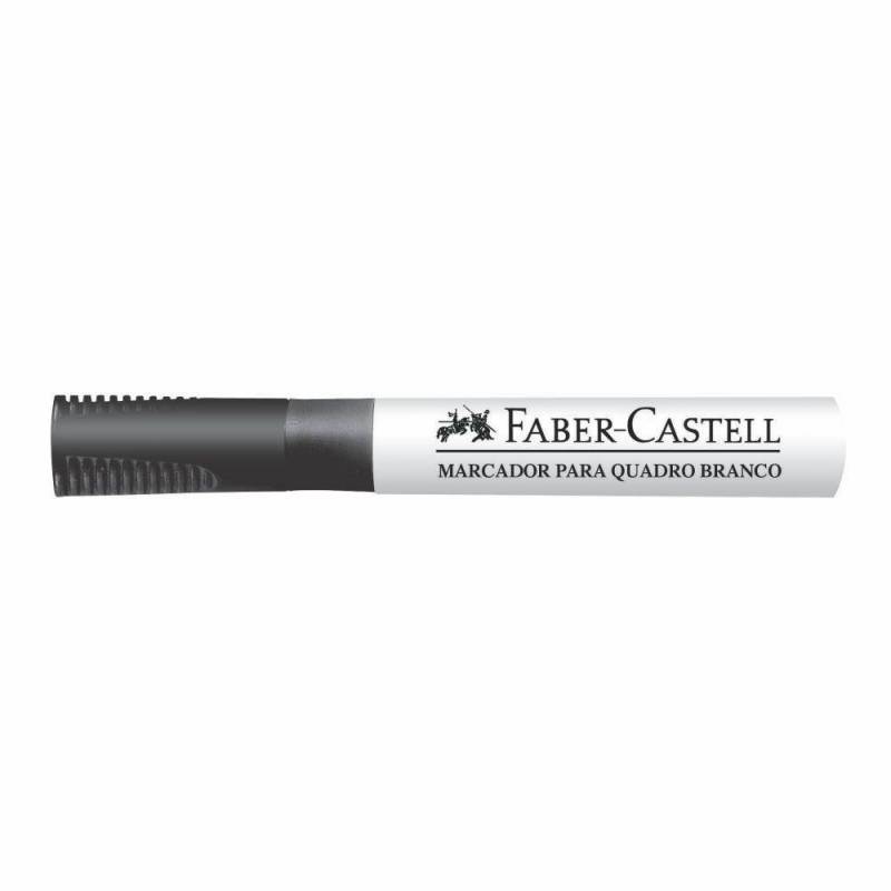 MARCADOR QUADRO BRANCO PRETO - FABER CASTELL FABER CASTELL