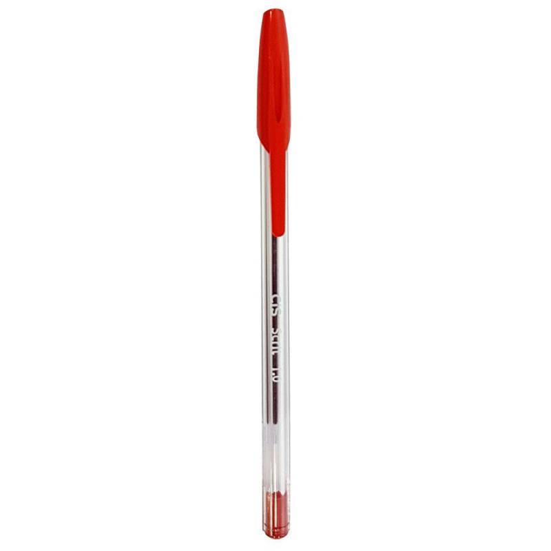 CANETA ESFEROGRÁFICA SCRIT 1.0mm VERMELHA - CIS SERTIC CIS