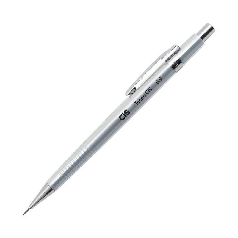 LAPISEIRA 0.9mm TECNO PRATA - CIS SERTIC CIS