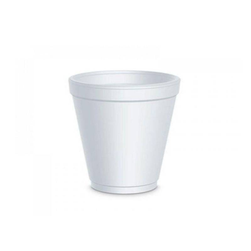 COPO DESCARTÁVEL TÉRMICO 120ml BRANCO C/ 25Unid. - COPOBRAS COPOBRAS