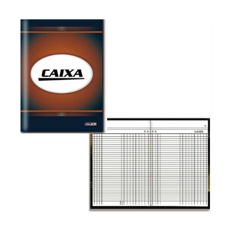 LIVRO CAIXA 154x216mm C/ 50Fls - SÃO DOMINGOS SÃO DOMINGOS