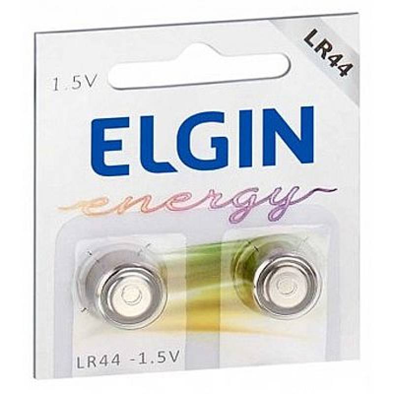 BATERIA ALCALINA 1.5V LR44 C/ 2 Unid. - ELGIN ELGIN