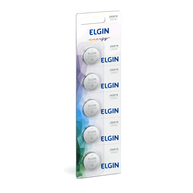 BATERIA DE LÍTIO 3V CR2032 - ELGIN ELGIN