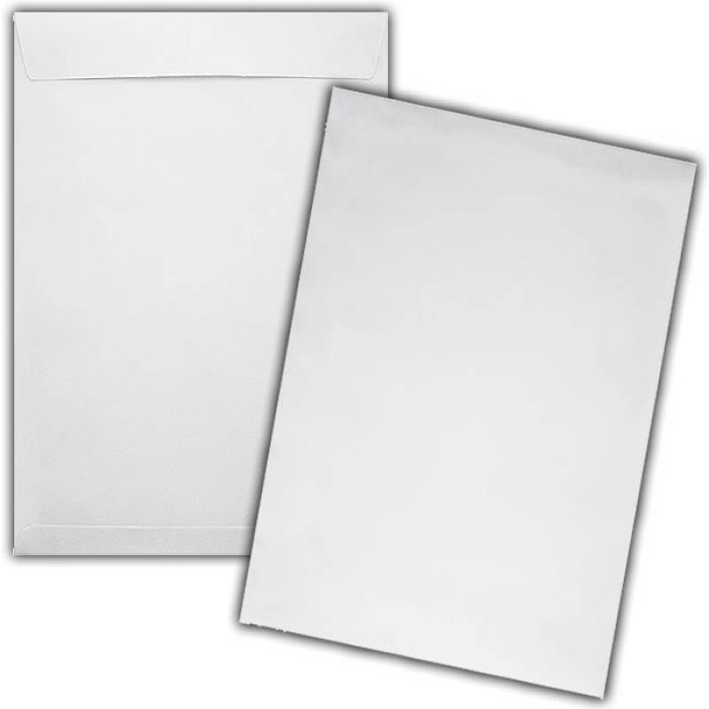 ENVELOPE SACO BRANCO 125x176mm (Unidade) - FORONI FORONI