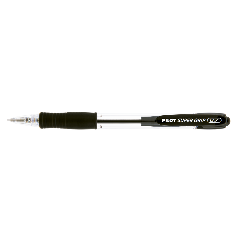 CANETA ESFEROGRÁFICA S-GRIP 0.7mm PRETA - PILOT PILOT