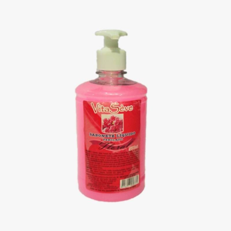 SABONETE HIDRATANTE C/ VÁLVULA 500ml FLORAL VITA SÉVE - P PRATIK