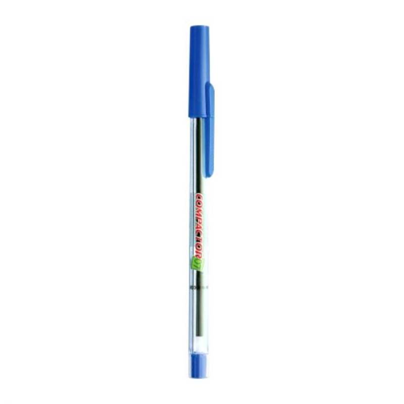 CANETA ESFEROGRÁFICA 0.7mm AZUL - COMPACTOR COMPACTOR