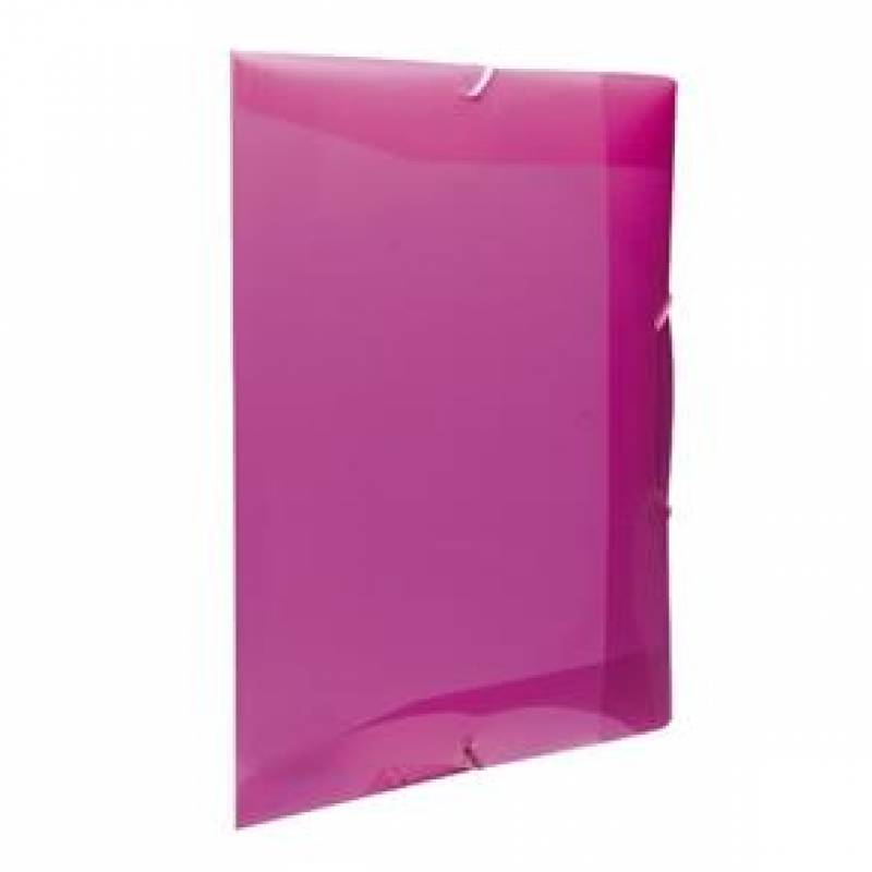 PASTA ABA ELÁSTICO OFÍCIO 335x245mm ROSA - ACP ACP