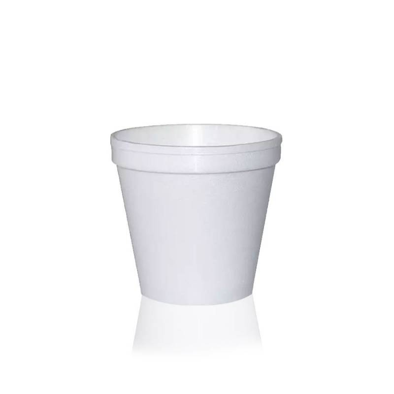 COPO DESCARTÁVEL TÉRMICO 60ml BRANCO C/ 25Unid. - COPOBRAS COPOBRAS
