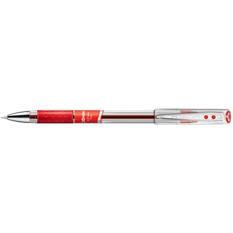 CANETA ESFEROGRÁFICA XTREME 0.7mm VERMELHA - FABER CASTELL FABER CASTELL