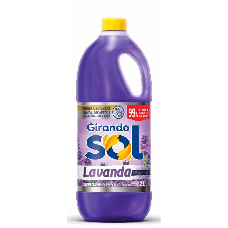 DESINFETANTE 2L LAVANDA - GIRANDO SOL GIRANDO SOL