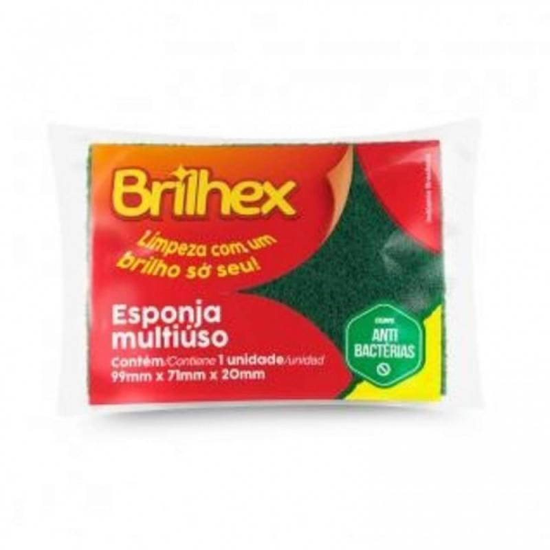 ESPONJA MULTIUSO DUPLA FACE - BRILHEX ALKLIN ALKLIN