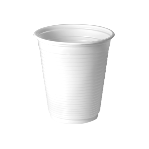 COPO DESCARTÁVEL PLÁSTICO 180ml BRANCO c/ 100unid. - COPOBRAS