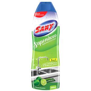 SAPONÁCEO CREMOSO 300ml LIMÃO SANY
