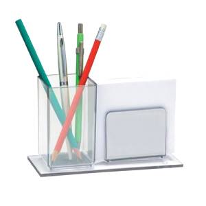 PORTA LÁPIS C/ LEMBRETE CRISTAL - ACRIMET