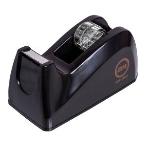 SUPORTE P/ FITA ADESIVA PEQUENO PRETO - JOCAR OFFICE