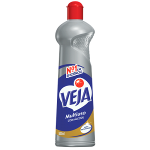 LIMPADOR MULTIUSO 500ml INOX C/ ALCOOL - VEJA