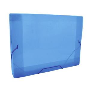 PASTA ABA ELÁSTICO OFÍCIO 335x245x40mm AZUL ACP