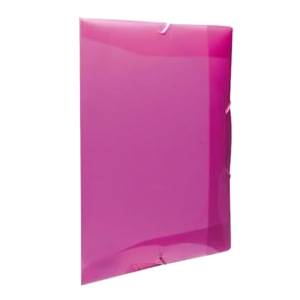PASTA ABA ELÁSTICO OFÍCIO 335x245mm ROSA - ACP